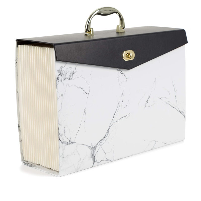 U Brands Fashion Expanding File Folder, Legal Size, 19 Pocket - Image 1